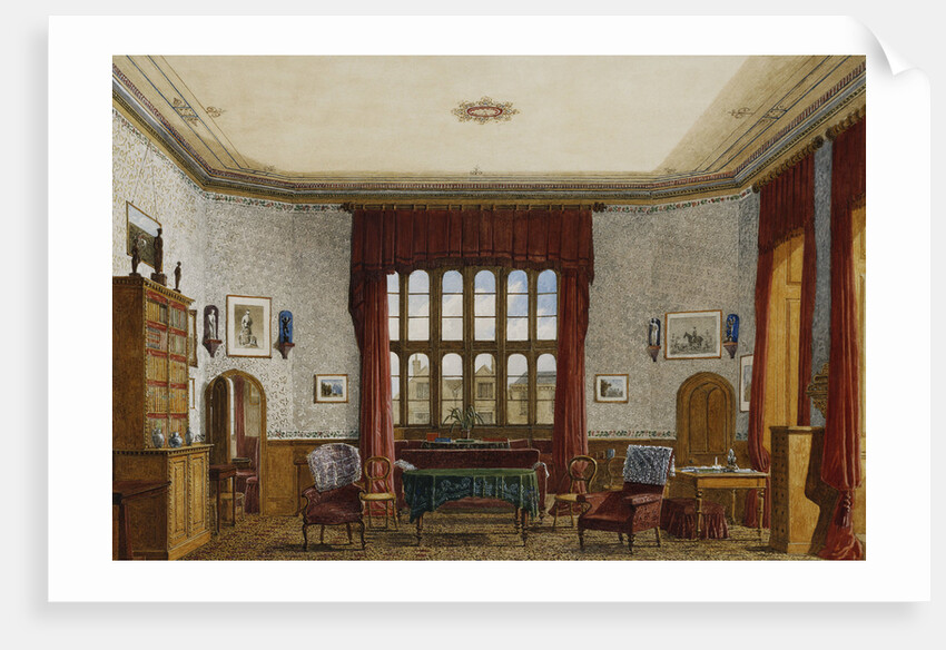 An Interior of a Room, Christ Church, Oxford by George Pyne