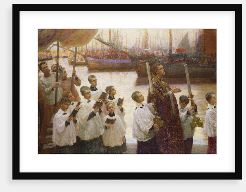 Rogation Day, Cornwall by William Holt Yates Titcomb