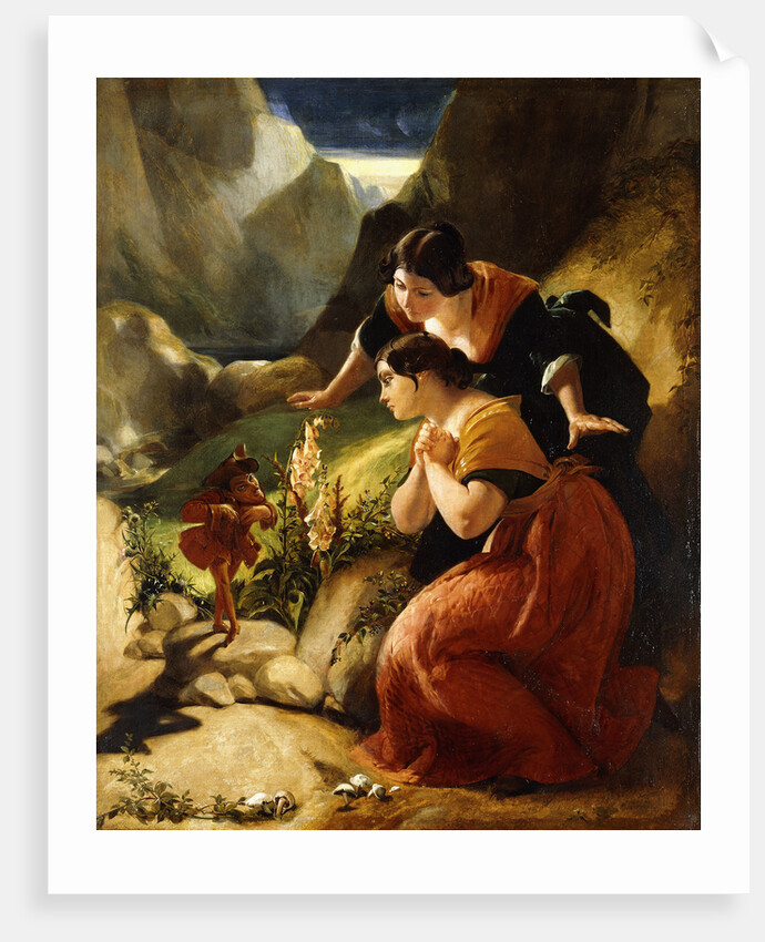 The Time I've Lost in Wooing by Daniel Maclise