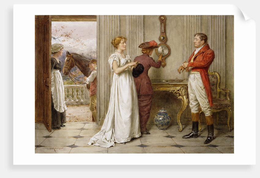 A Southerly Wind and a Cloudy Sky by George Goodwin Kilburne