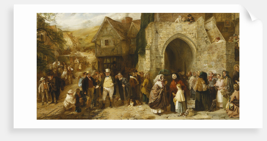 The Statute Fair by George Bernard O'Neill