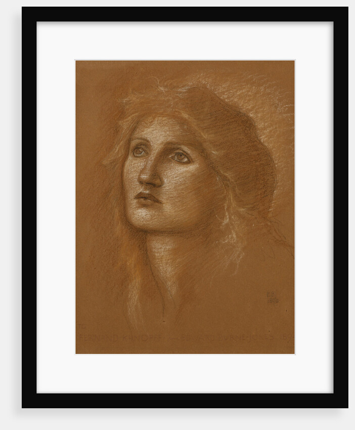 Head of a Woman by Edward Burne-Jones