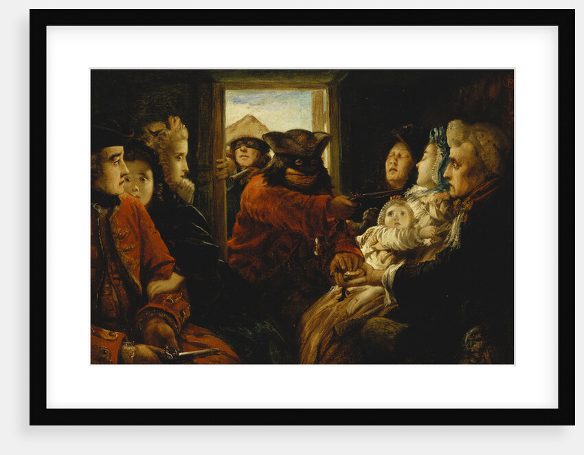 Travelling Past 1760 'Your Money or Your Life' by Thomas Musgrave Joy