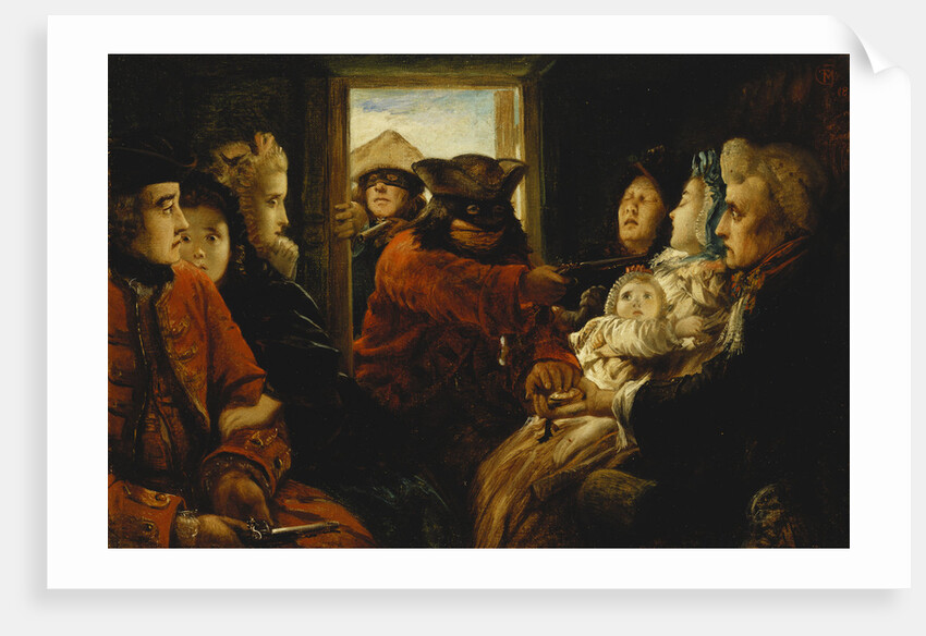 Travelling Past 1760 'Your Money or Your Life' by Thomas Musgrave Joy