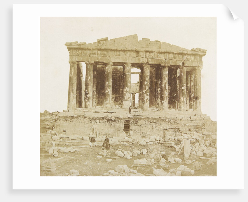 View of the Parthenon from the West by James Robertson