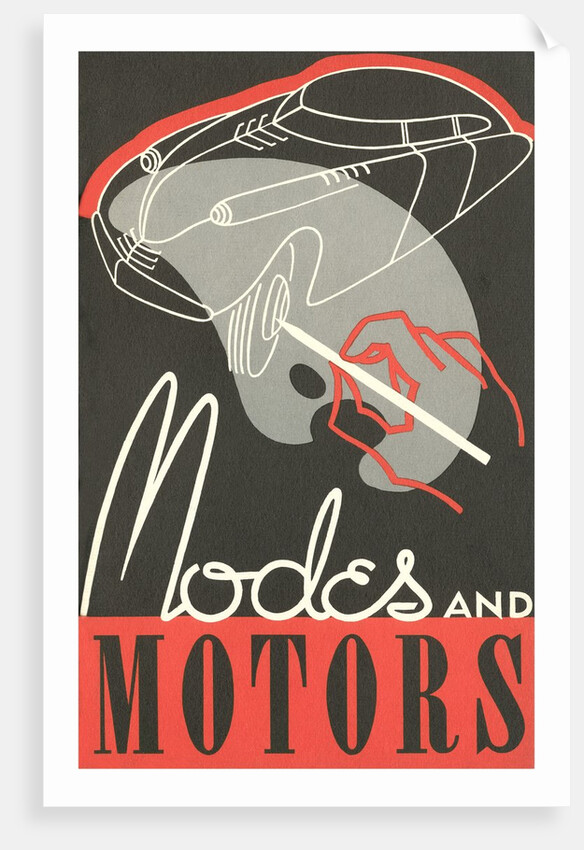Modes and Motors Magazine Cover by Anonymous
