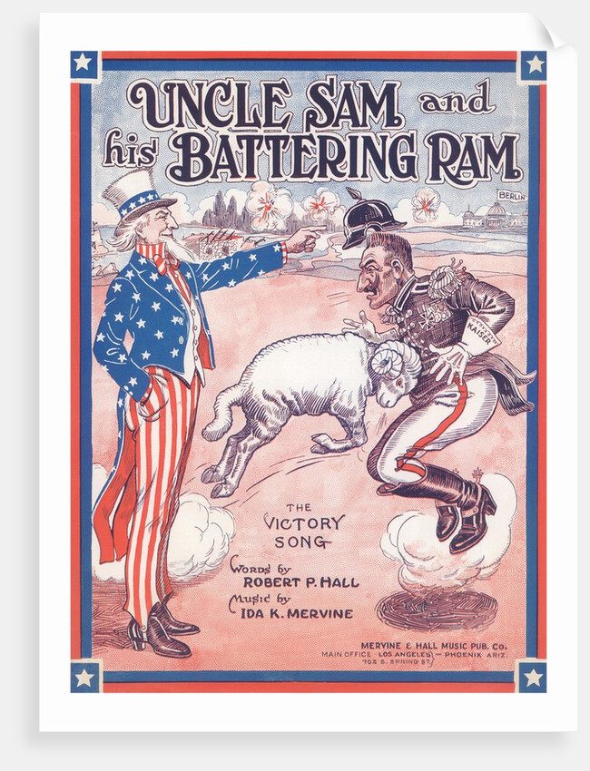 Sheet Music for Uncle Sam and His Battering Ram by Anonymous