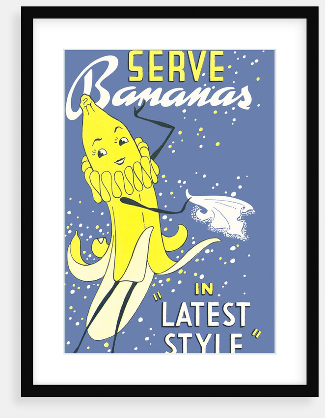 Serve Bananas in Latest Style Ad by Anonymous