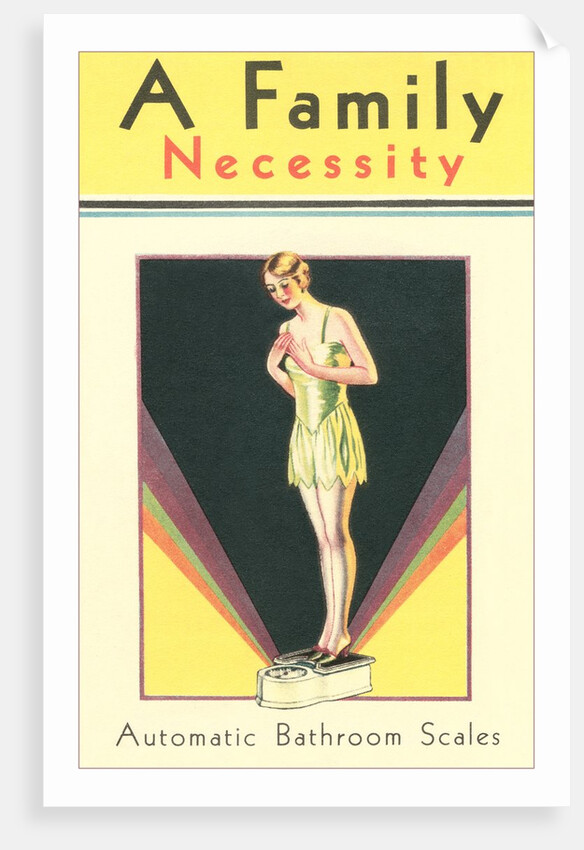 Bathroom Scale, A Family Necessity by Anonymous
