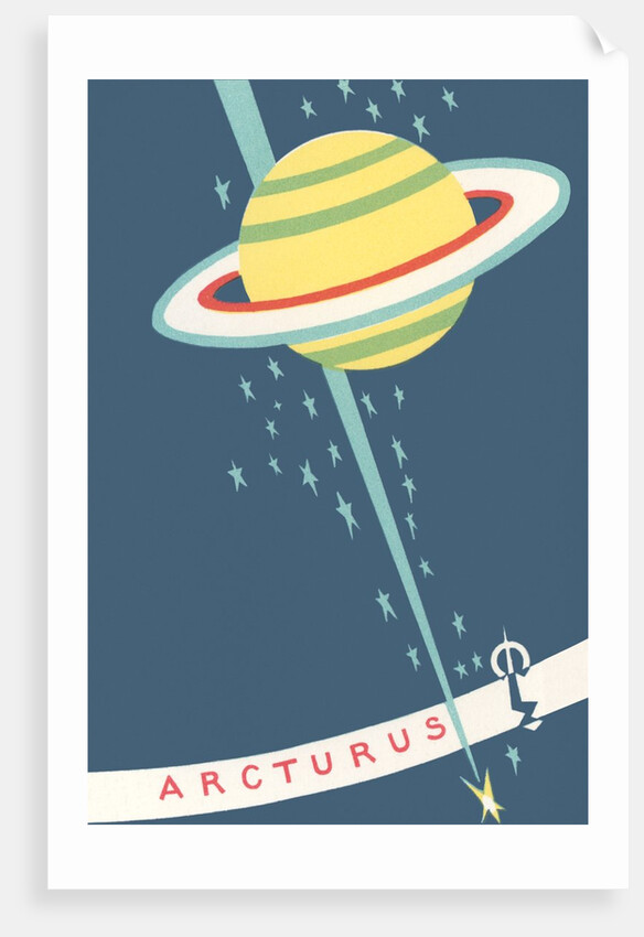 Arcturus and Saturn by Corbis