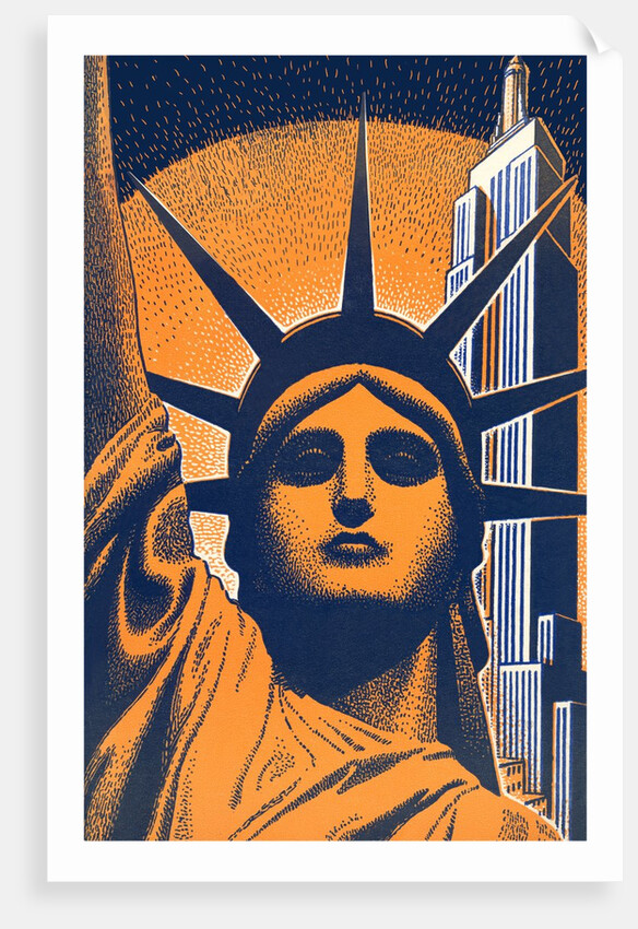 Head of Statue of Liberty by Anonymous
