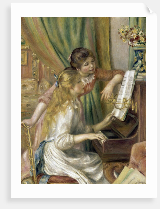 Young Girls at the Piano by Pierre-Auguste Renoir