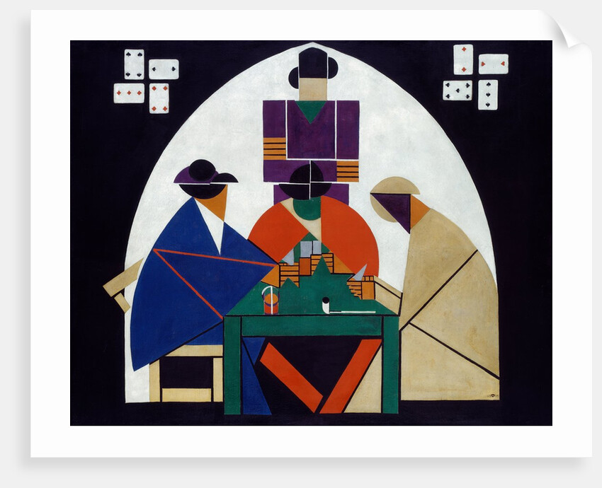 Card Players by Theo van Doesburg