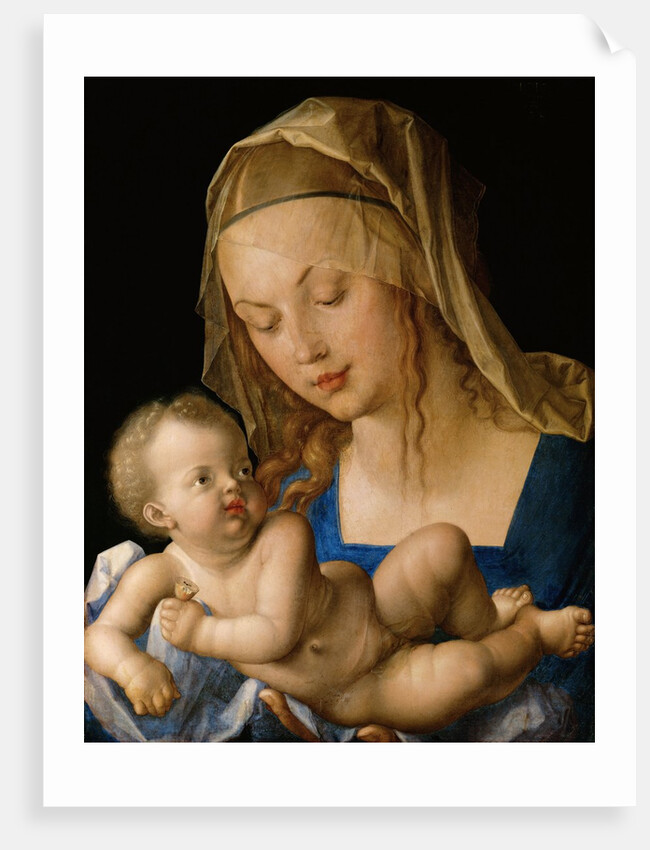 Virgin and Child with a Pear by Albrecht Dürer