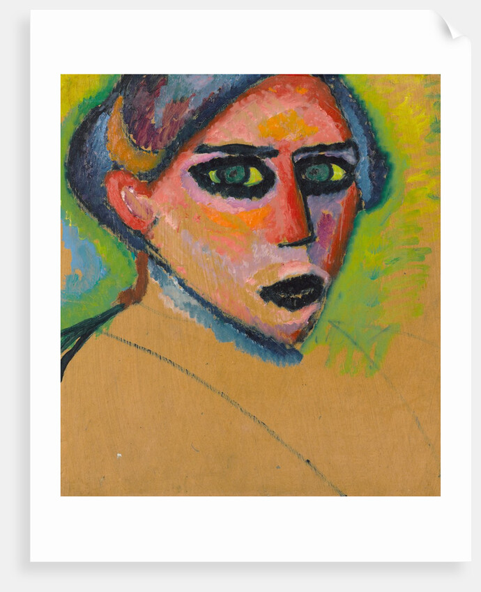 Woman's Face by Alexej Von Jawlensky