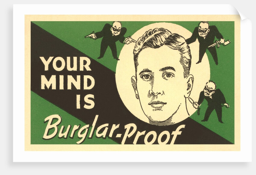 Your mind is burglar-proof by Anonymous