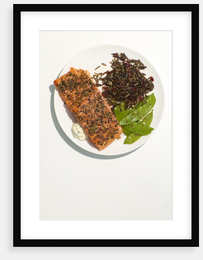 Lemon-pepper salmon by Anonymous