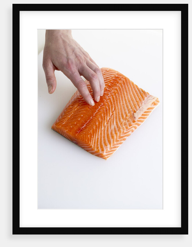 Salmon fillet by Anonymous
