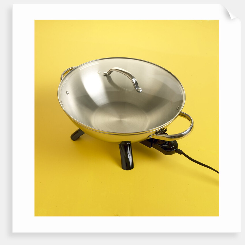 Electric wok by Anonymous