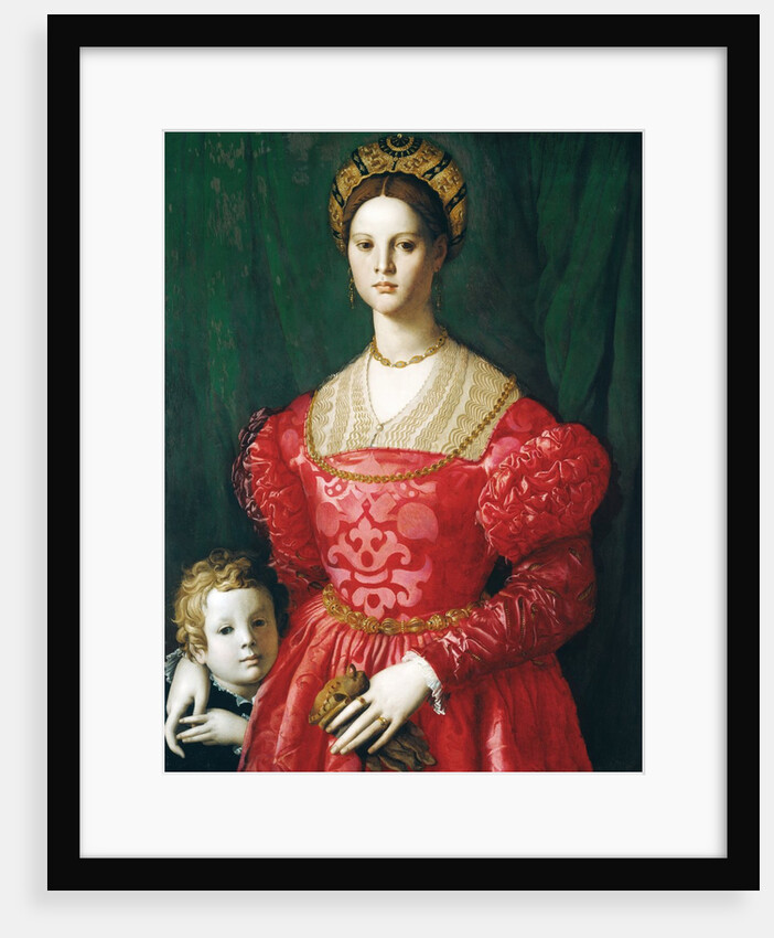 A Young Woman and Her Little Boy by Bronzino