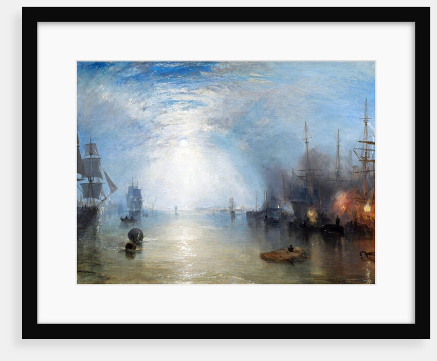 Keelmen Heaving in Coals by Moonlight by J. M. W. Turner