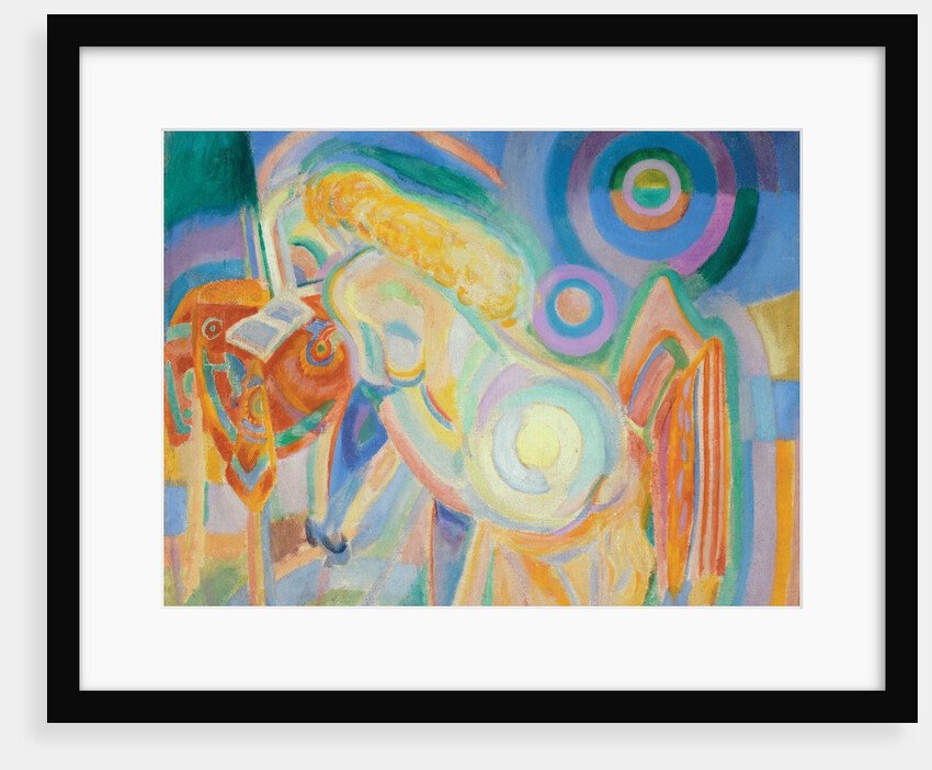 Femme Nue Lisant (Nude Woman Reading) by Robert Delaunay