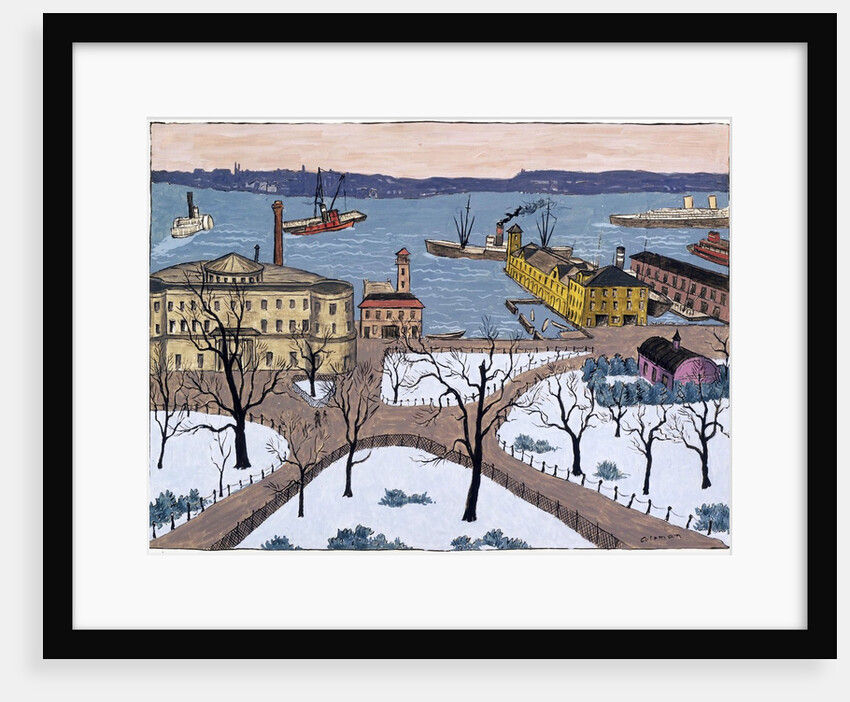 Battery Park by Glenn O. Coleman
