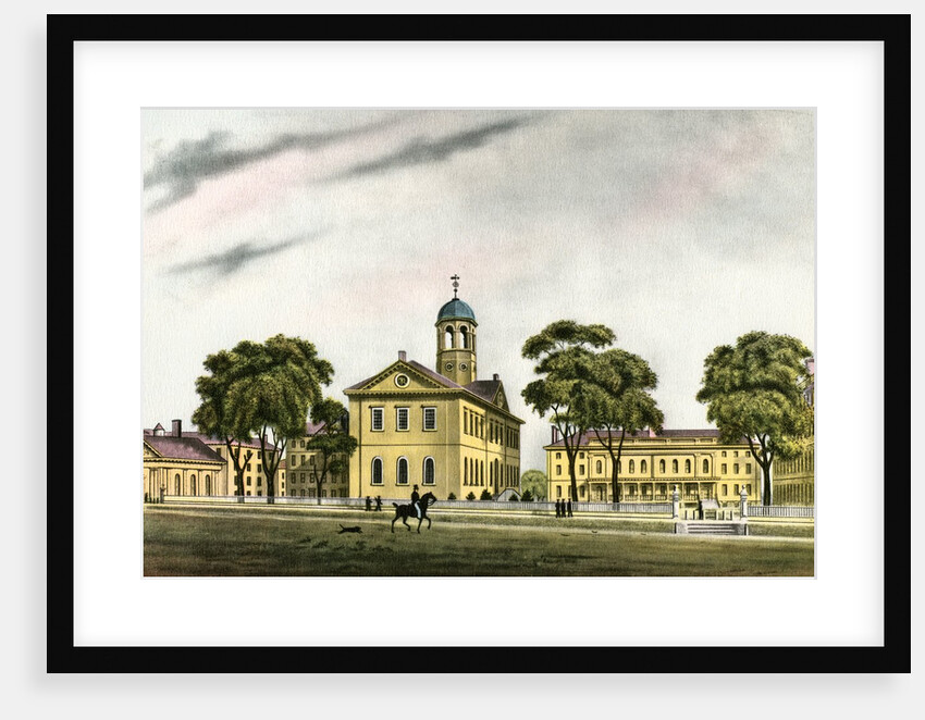 American Colleges Series: Harvard University in 1828. by Anonymous