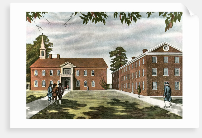 American Colleges Series: University of Pennsylvania in 1765. by Anonymous