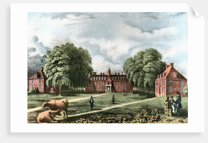 American Colleges Series: College of William and Mary in 1839. by Anonymous