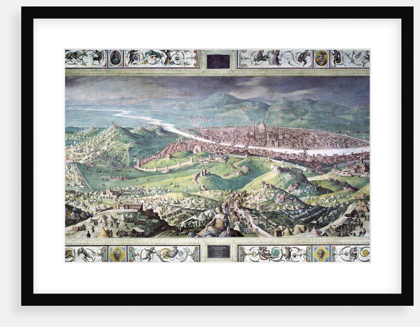 The Siege of Florence by Jan Van der Straet