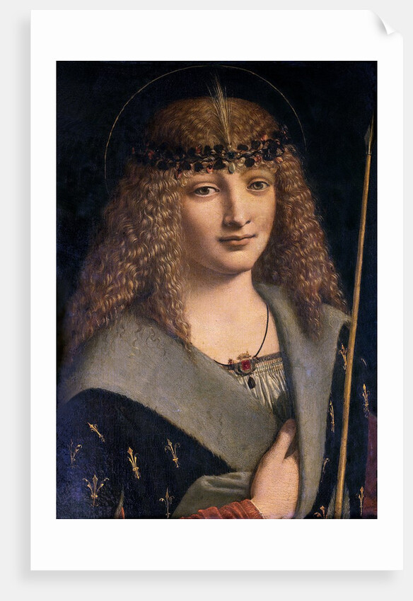 Portrait of a Boy as Saint Sebastian by Giovanni Antonio Boltraffio