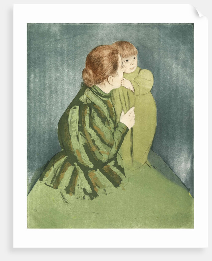 Peasant Mother and Child by Mary Cassatt