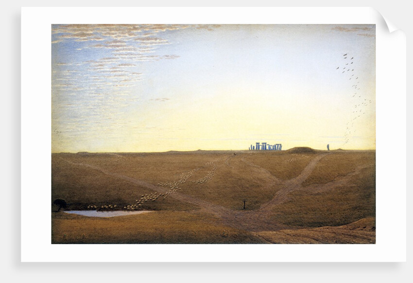 Stonehenge at Twilight by William Turner of Oxford