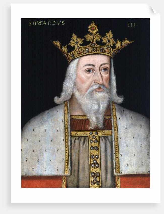King Edward III by an unknown artist by Anonymous