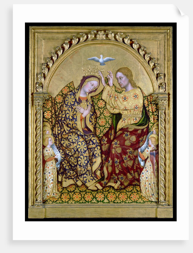 Coronation of the Virgin by Gentile da Fabriano