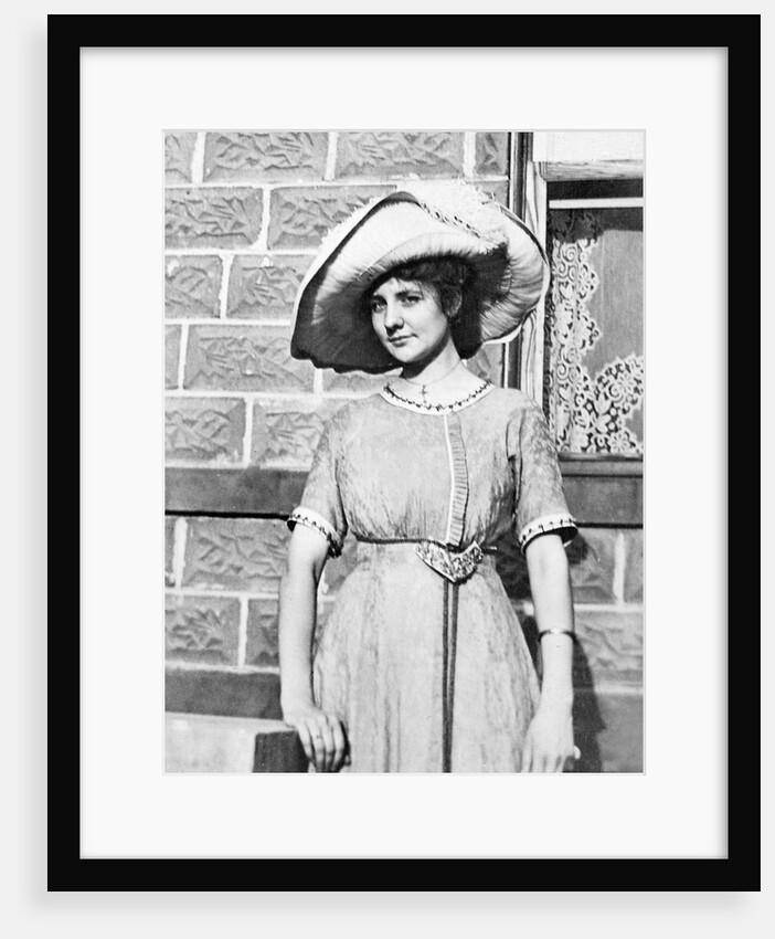 Young woman portrait, ca. 1912. by Anonymous