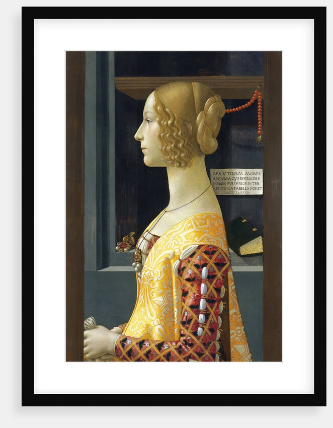 Portrait of Giovanna Tornabuoni by Domenico Ghirlandaio