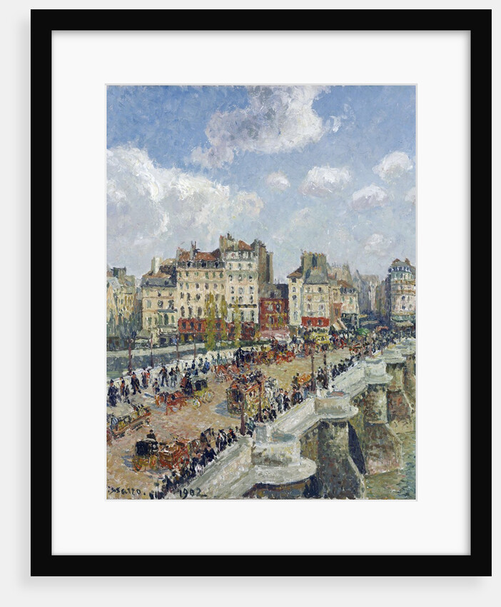 The Pont-Neuf, Paris by Camille Pissarro