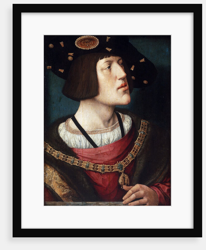 Portrait of Charles V, Holy Roman Emperor by Bernard van Orley