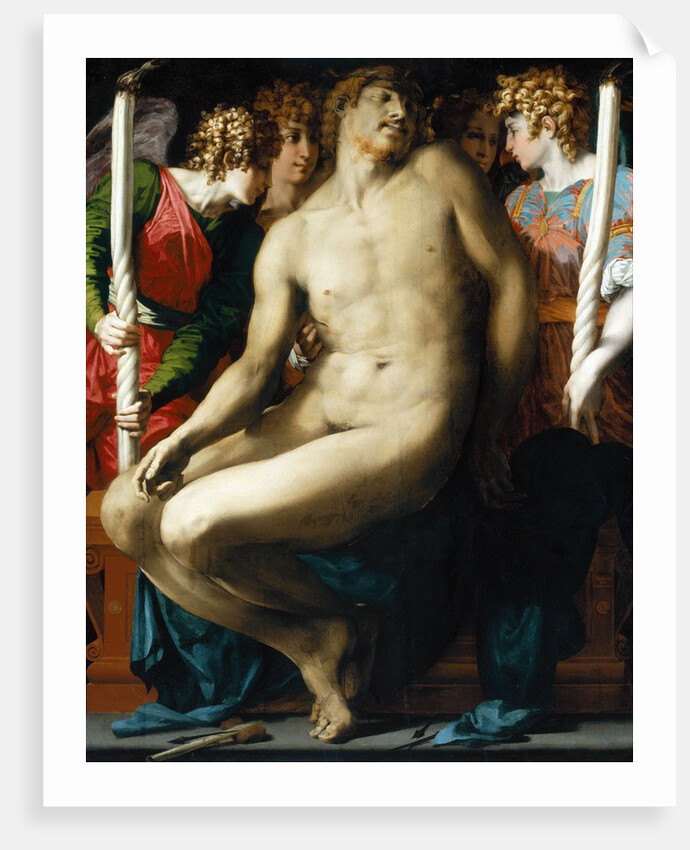 The Dead Christ with Angels by Rosso Fiorentino