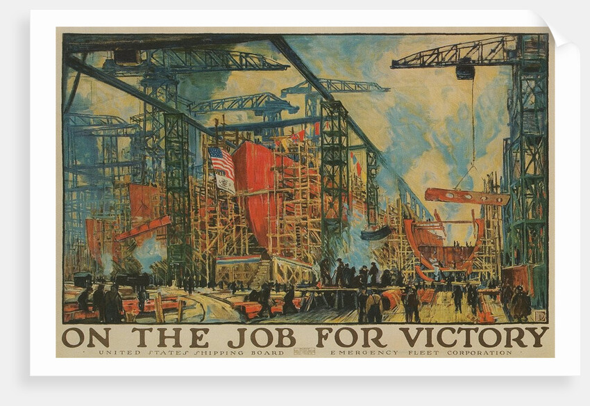 On the Job for Victory by Anonymous