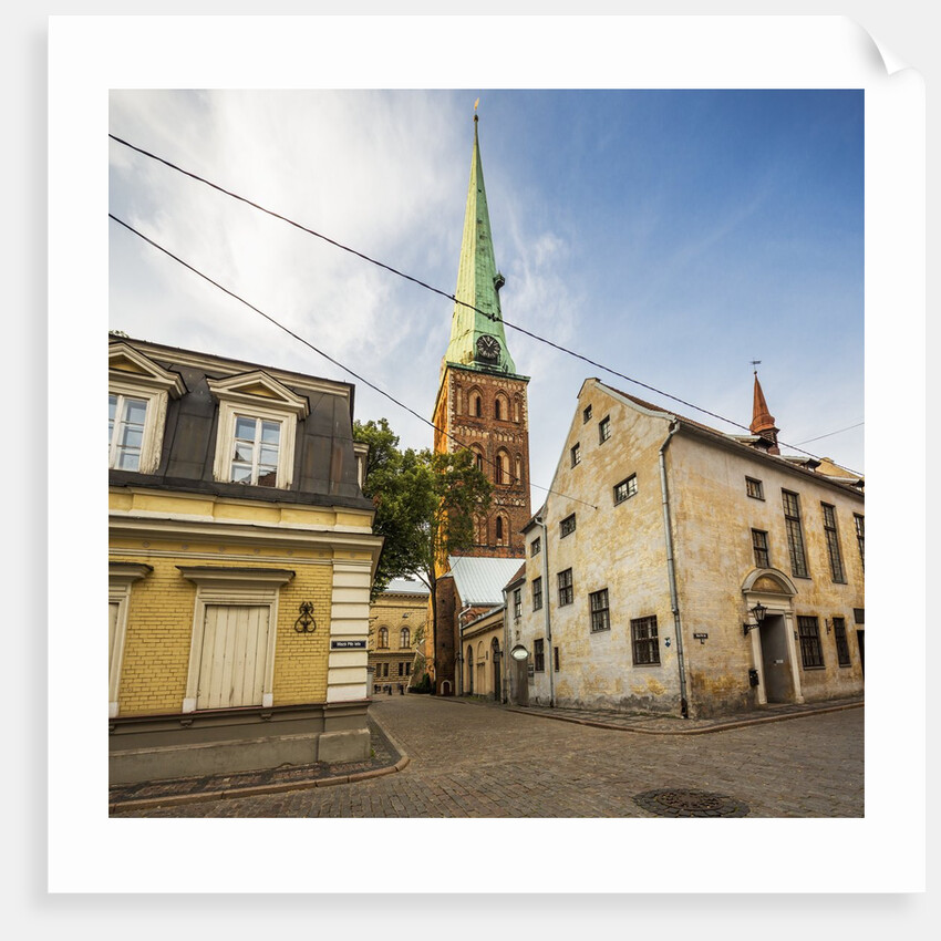 View near St. James (also known as St. Jacob) cathedral by Anonymous