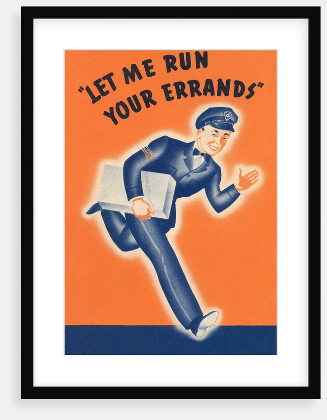 Let Me Run Your Errands by Anonymous