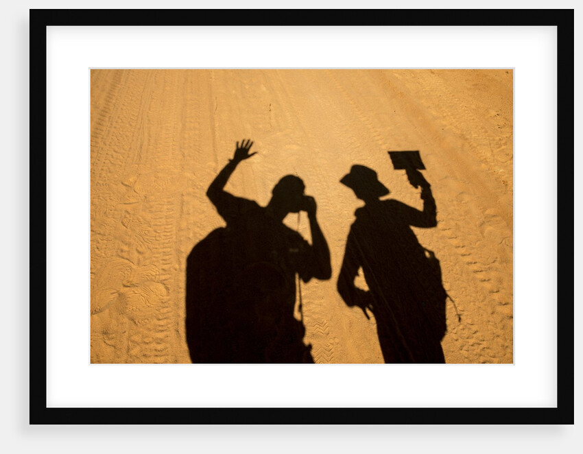 Photographers' Shadows, Morodova, Madagascar by Anonymous