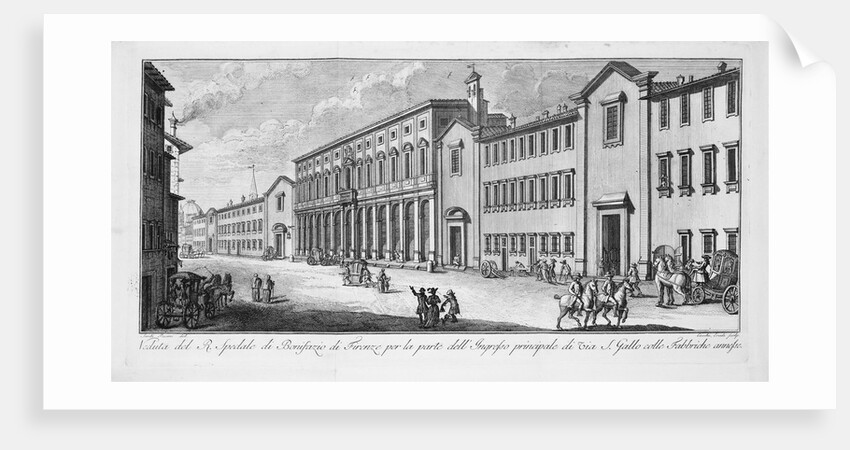 Illustration from Regulations for the Hospitals of Santa Maria Nuova and San Bonifazio in Florence by Anonymous