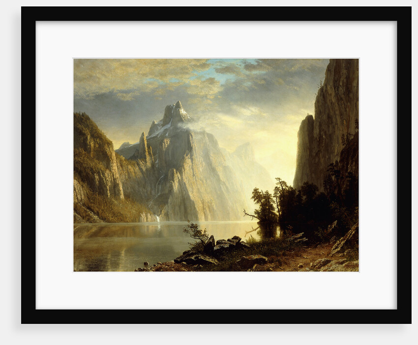 A Lake in the Sierra Nevada by Albert Bierstadt