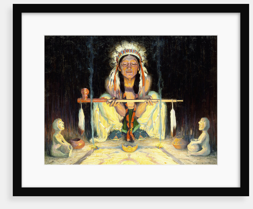 Offering to the Great Spirit by Eanger Irving Couse