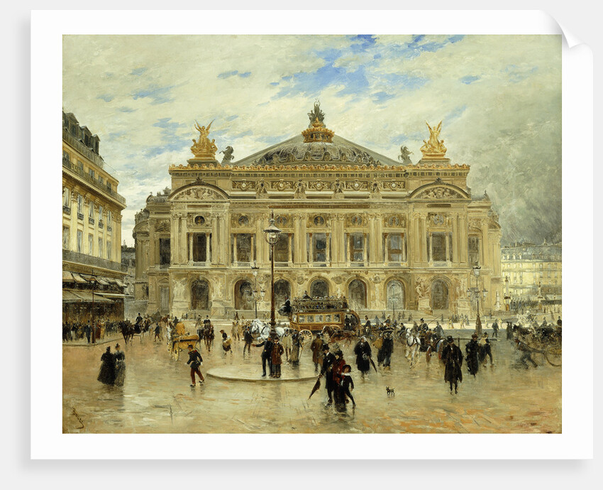Grand Opera House, Paris by Frank Myers Boggs