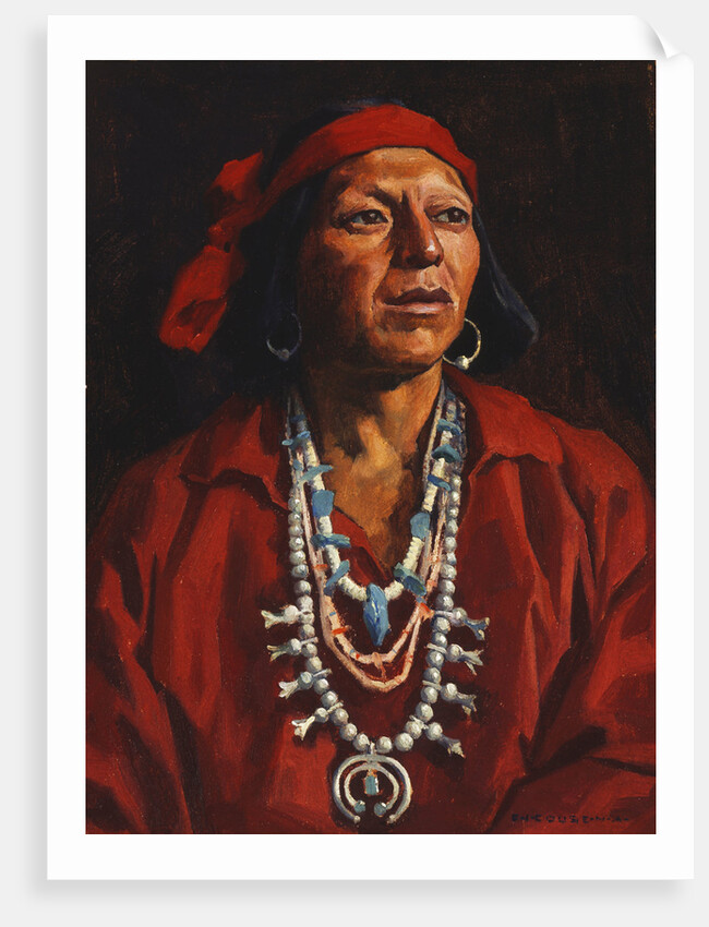 Juan, Pueblo Indian by Eanger Irving Couse